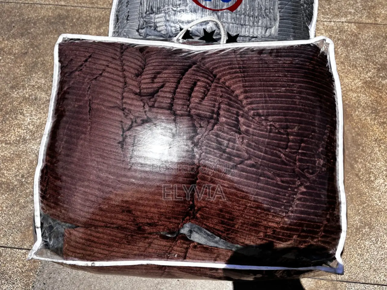 Brown Velvet Duvet