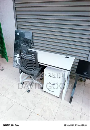 Study Table and a Chair +Mobile Pedestrial