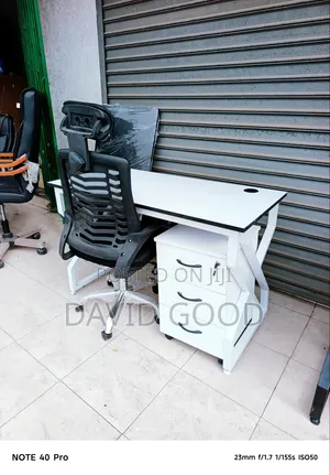 Study Table and a Chair +Mobile Pedestrial
