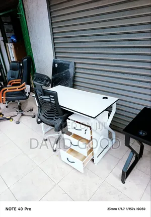 Study Table and a Chair +Mobile Pedestrial