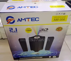 Amtec AM-006 X-Bass 2.1-Channel Hi-Fi Multimedia Speaker