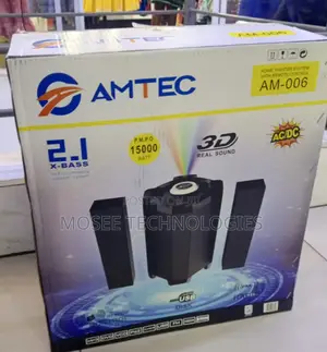 Amtec AM-006 2.1 Channel X-Bass Multimedia Speaker System