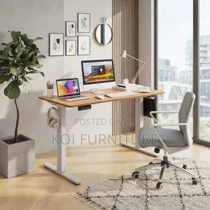 Office Desk; 140cm Electric Home Office Studio Streaming Desk