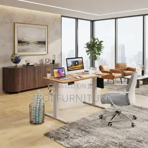 Office Desk; 140cm Electric Home Office Studio Streaming Desk