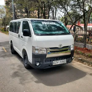 Toyota HiAce 2013 White