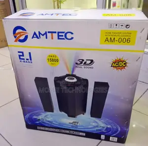 Amtec AM-006 X-Bass 2.1 Channel Home Multimedia Speakers