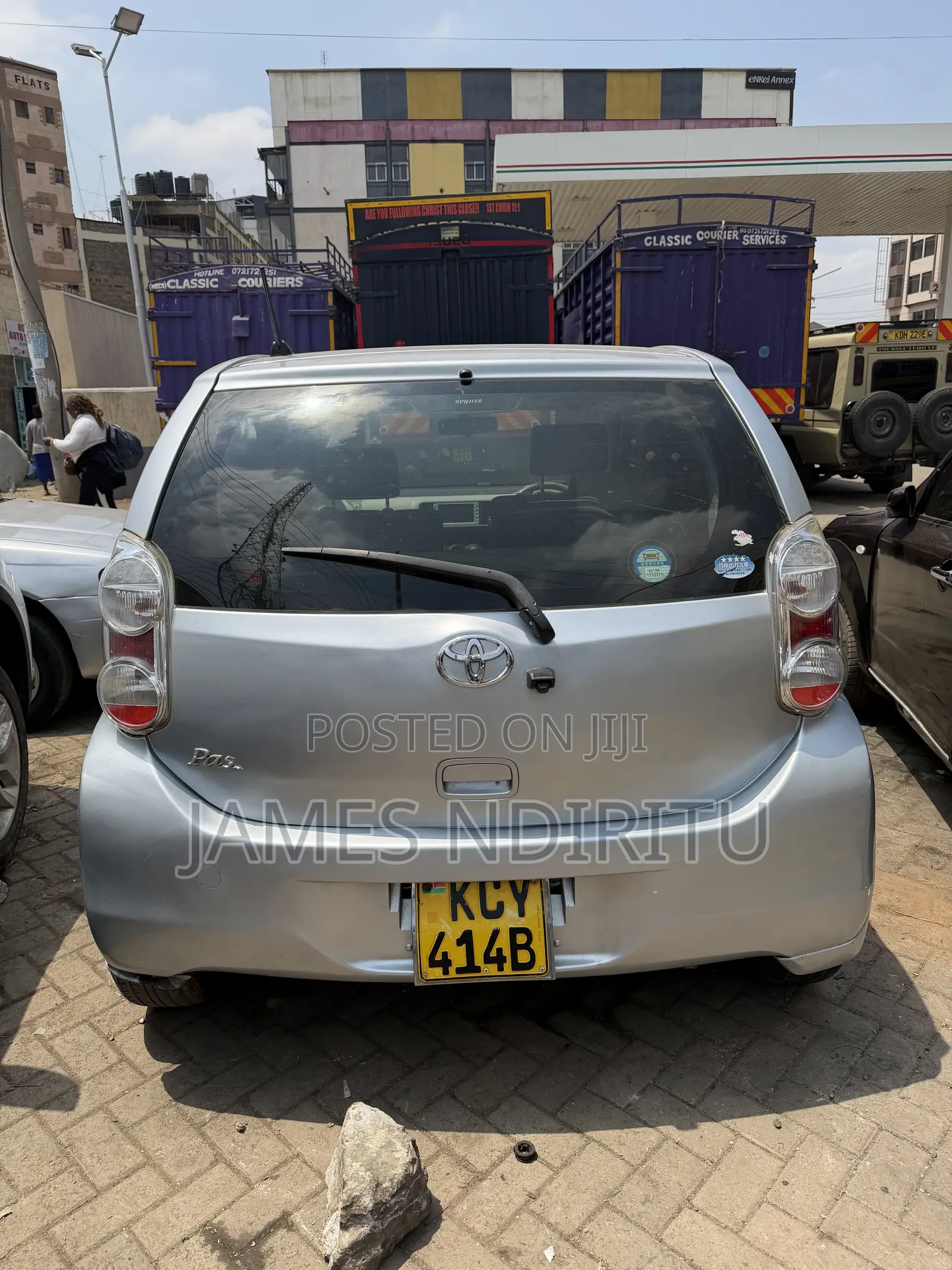 Toyota Passo 1.3 FWD 2012 Silver