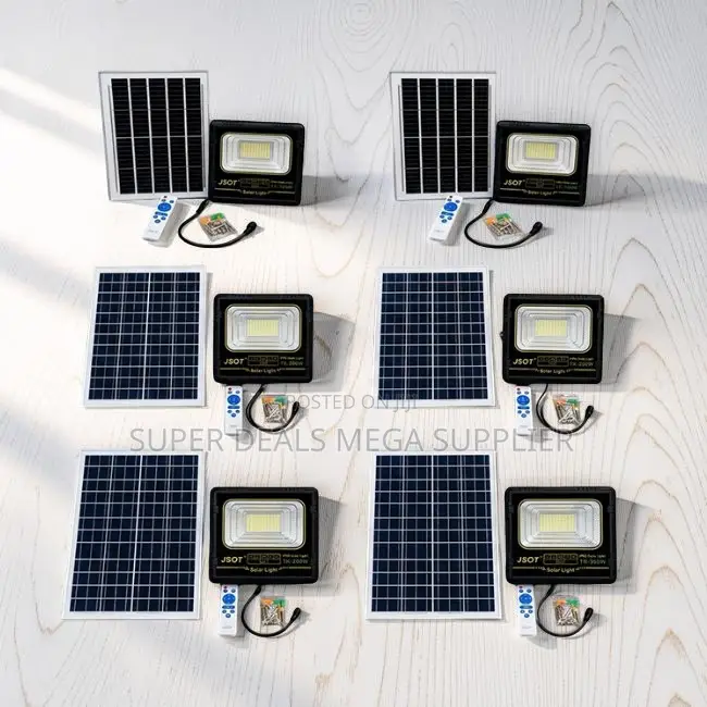 Super Bright Waterproof 100W,200W,300W Watts Solar Flood Lights