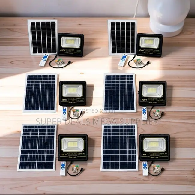 Super Bright Waterproof 100W,200W,300W Watts Solar Flood Lights