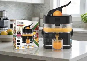 Automatic 360 Rotation and Auto Lift Dual-Head Citrus Juicer
