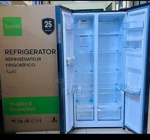 Syinix 460 Litres Side by Side Refridgerator , 3 Star Rated,
