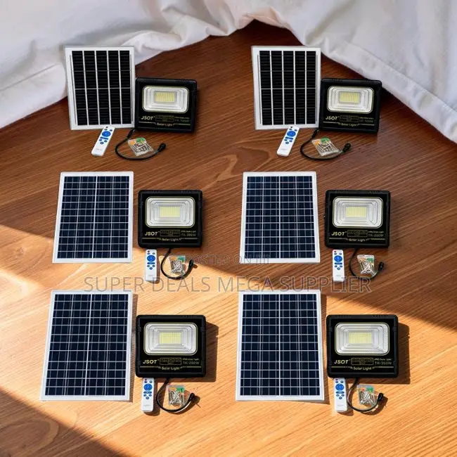 Super Bright Durable 100W,200W,300W Watts Solar Flood Lights