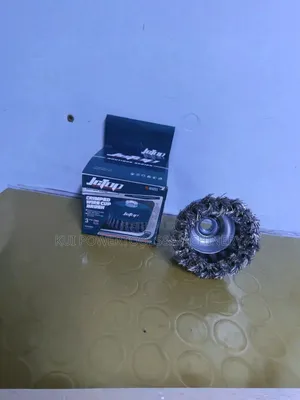 JCTop 3" Wire Cup Brush/ 75mm Crimped Wire Cup Brush
