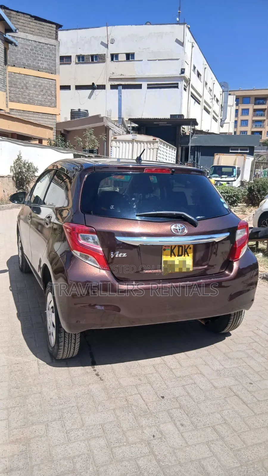 Toyota Vitz - Brown