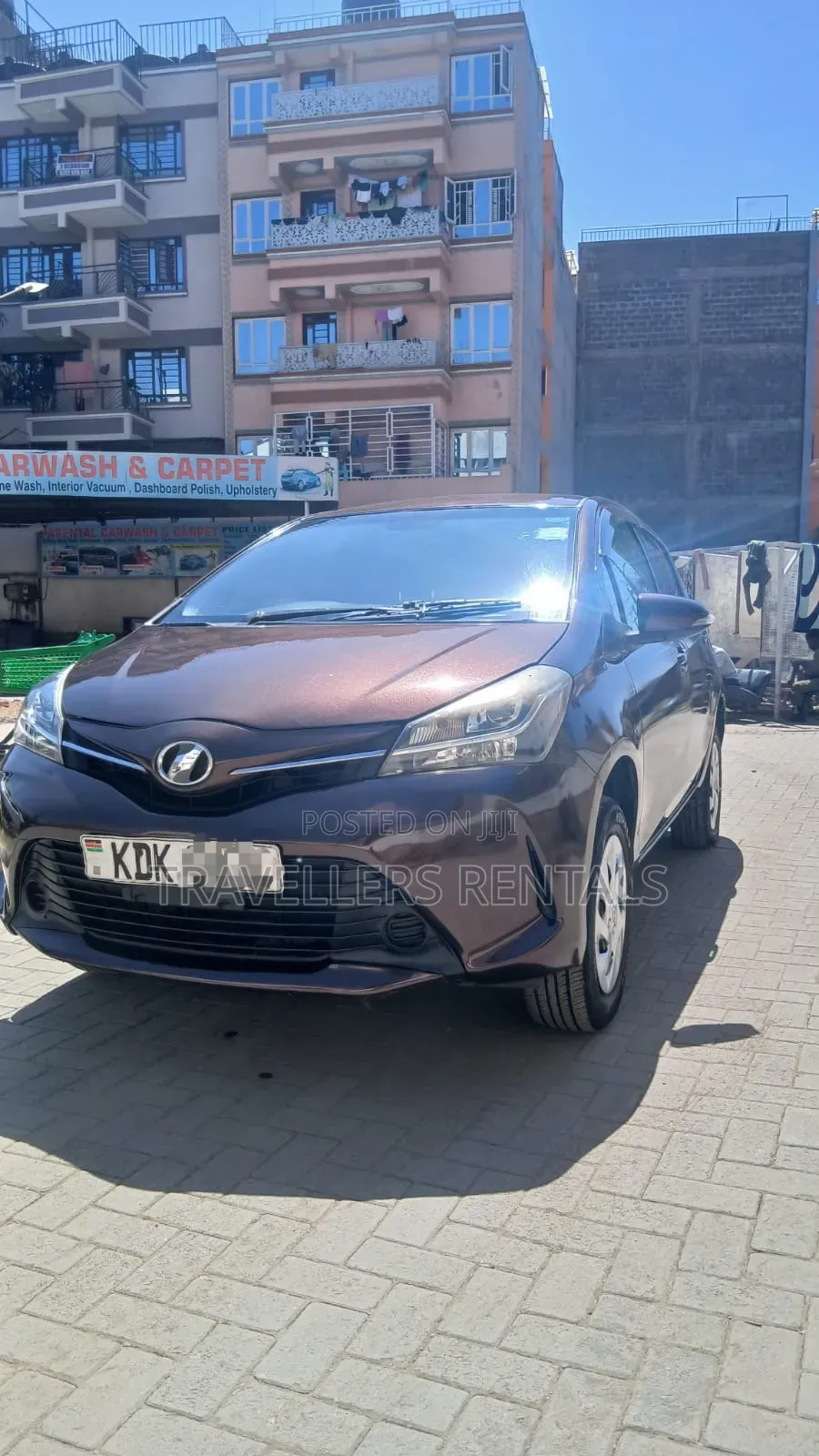 Toyota Vitz - Brown