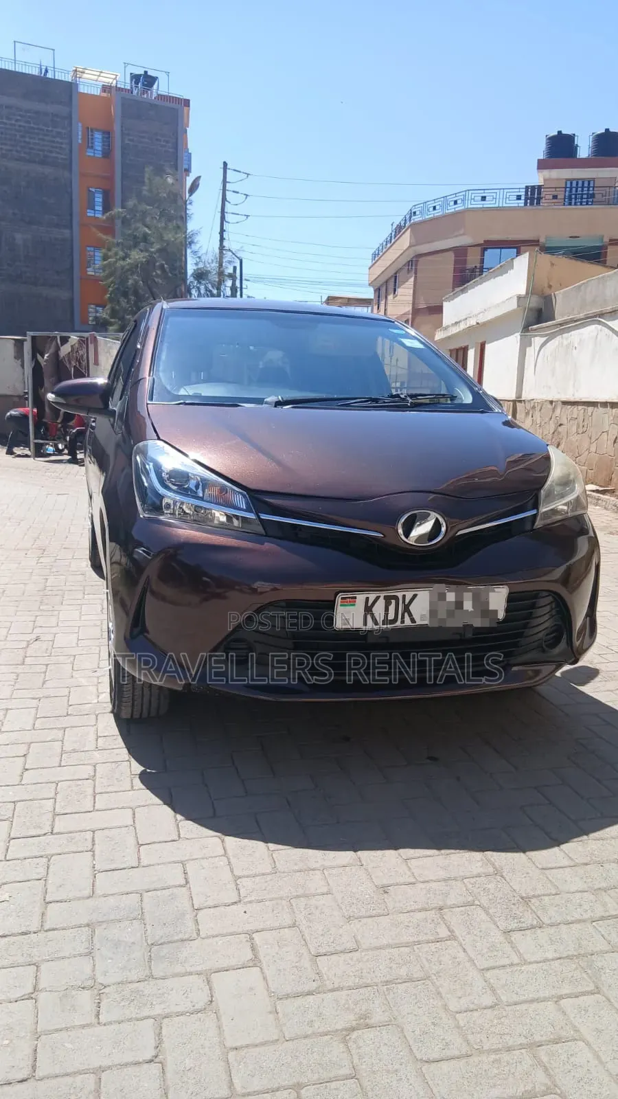 Toyota Vitz - Brown