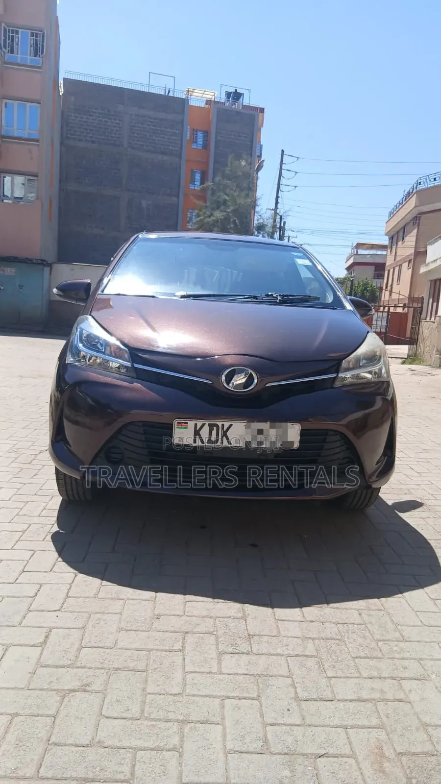 Toyota Vitz - Brown