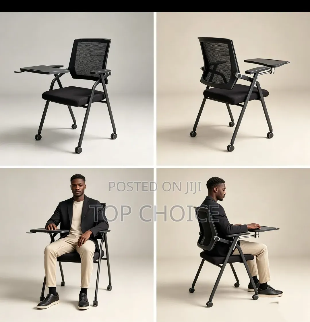 Training Chairs With Writing Pad