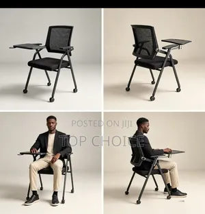 Training Chairs With Writing Pad