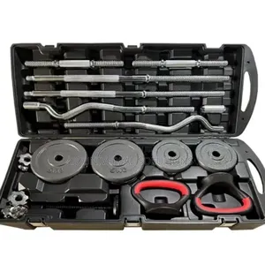 58kg York Chrome Dumbbells