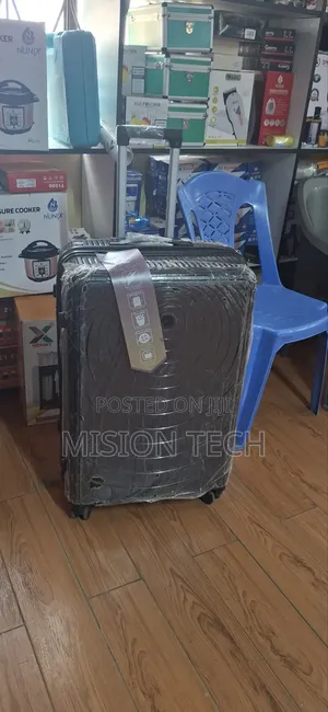 Large Rubber Suitcase; 