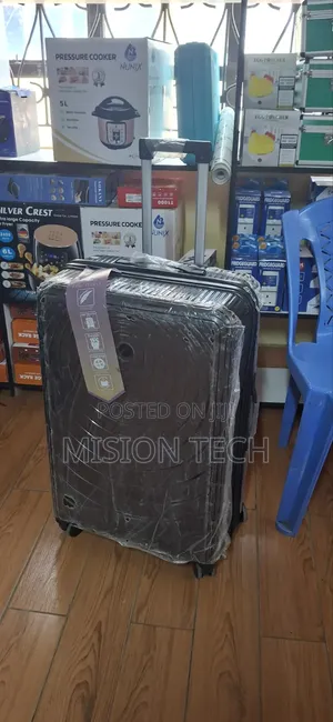 Large Rubber Suitcase; 
