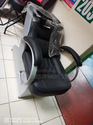 Locally Made Barber Chair Salon Sink Jua Kali Set