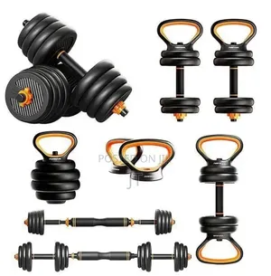Euromax 50kg 6 in 1 Kettlebell/Barbell