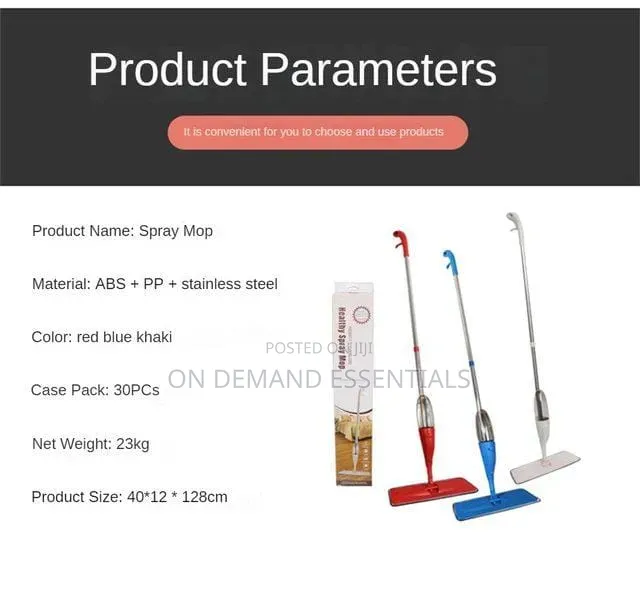 *New Arrival Healthy Spray Mop Now Available in 4 Colours