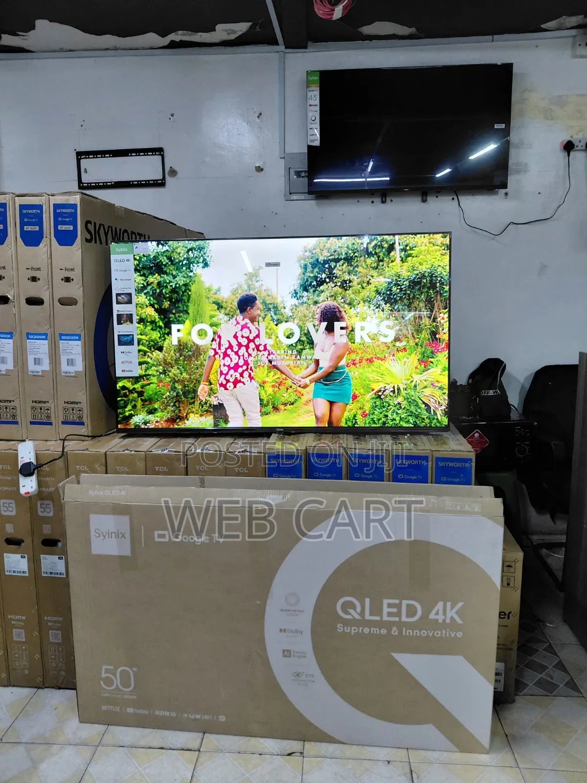 Syinix 50inch Qled Google TV