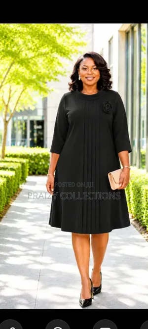 Elegant Pleated a-Line Dress
