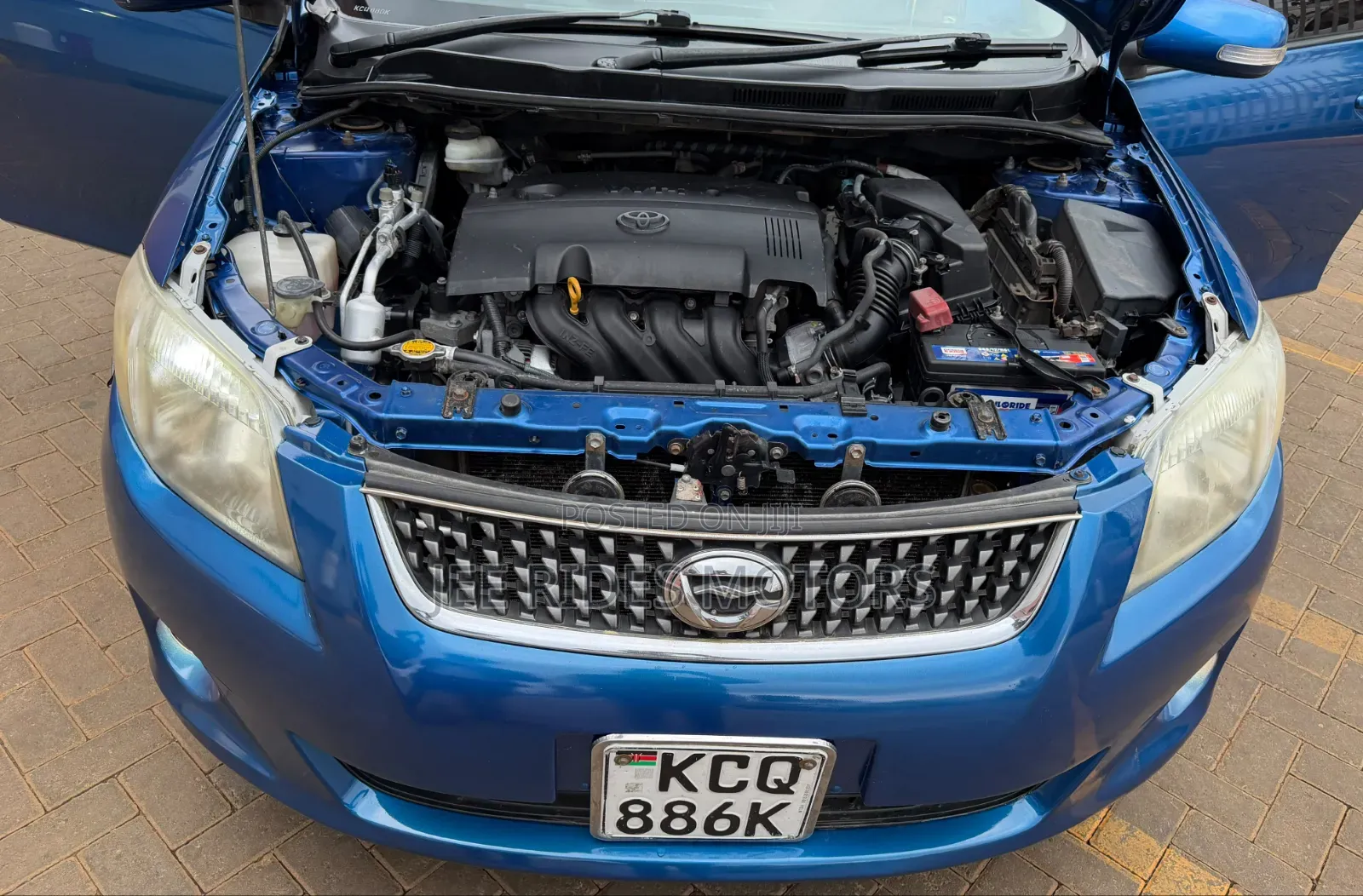 Toyota Corolla Fielder 2011 Blue