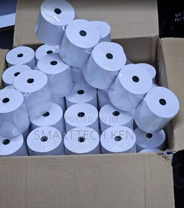 80 X 80mm Box Thermal Rolls(50 PCS) Rolls Box