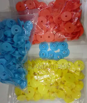 Pig Sheep Colored Round Ear Tag