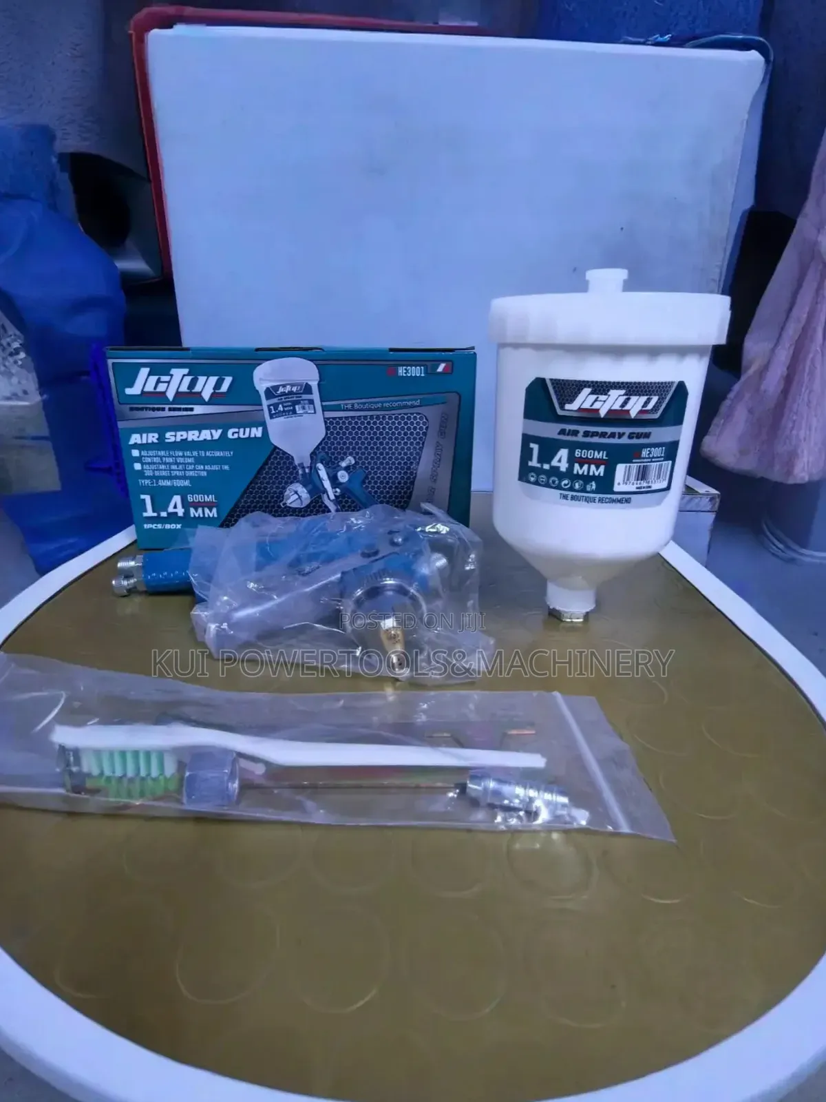 JCTOP Air Spray Gun / 1.4mm Nozzle Air Spray Gun
