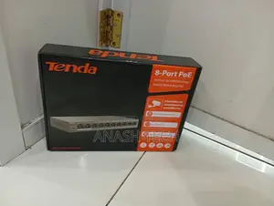 Tenda 8-Port PoE Ethernet Switch for CCTV