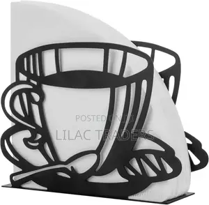 Metallic Serviette Holder