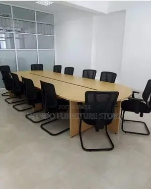 Boardroom Table; 6 Meter Diplomatic U Shape Boardroom Table