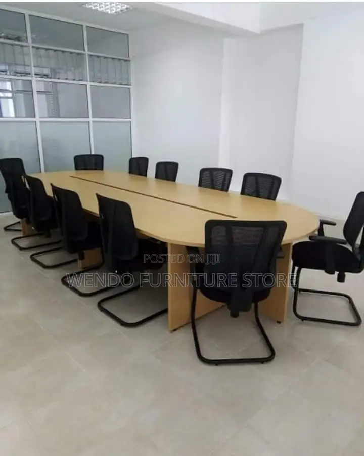Boardroom Table; 6 Meter Diplomatic U Shape Boardroom Table