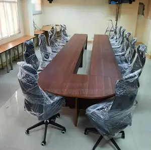 Boardroom Table; 6 Meter Diplomatic U Shape Boardroom Table