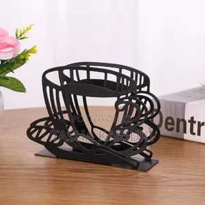 Modern Metallic Serviette Holder Gale