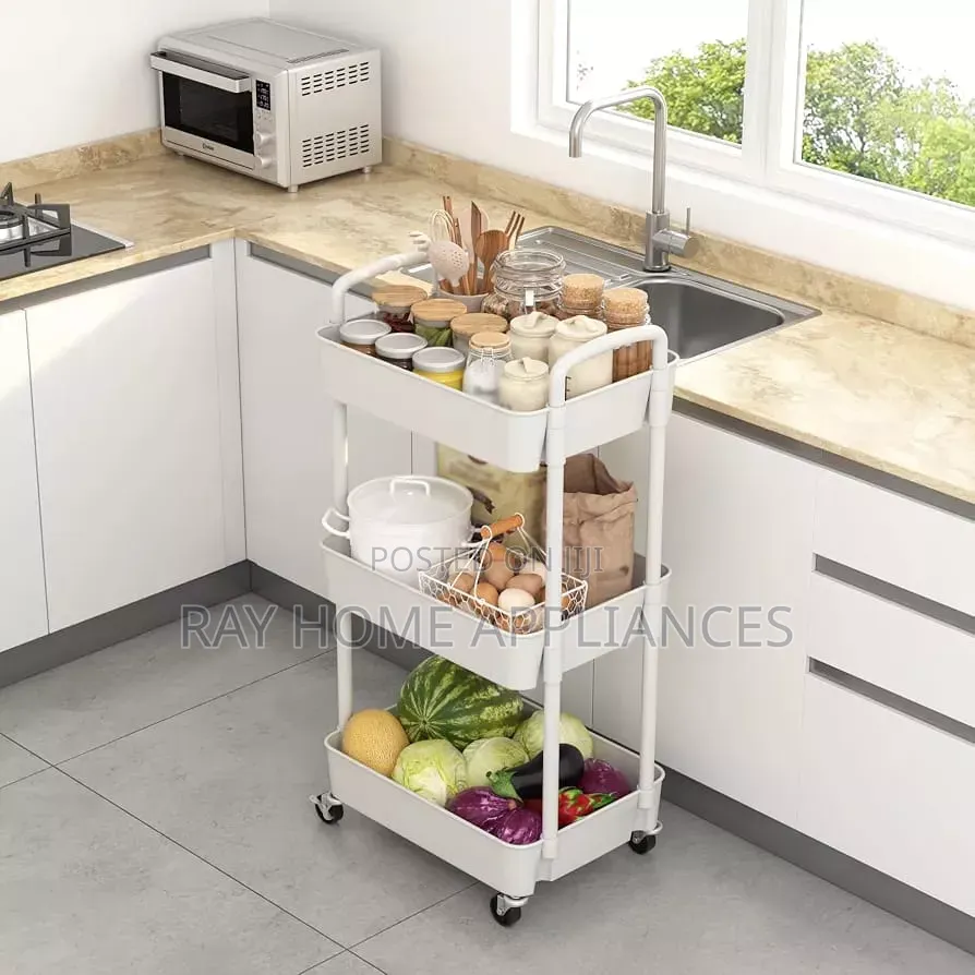 3 Tier Multipurpose Storage Trolley