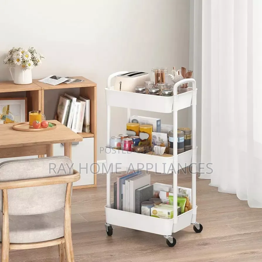 3 Tier Multipurpose Storage Trolley