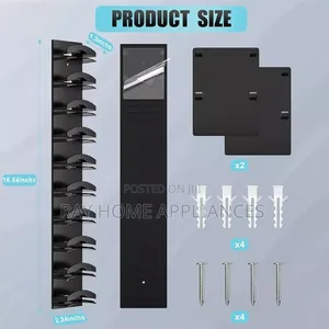 Wall-Mounted Cap Organizer Rack