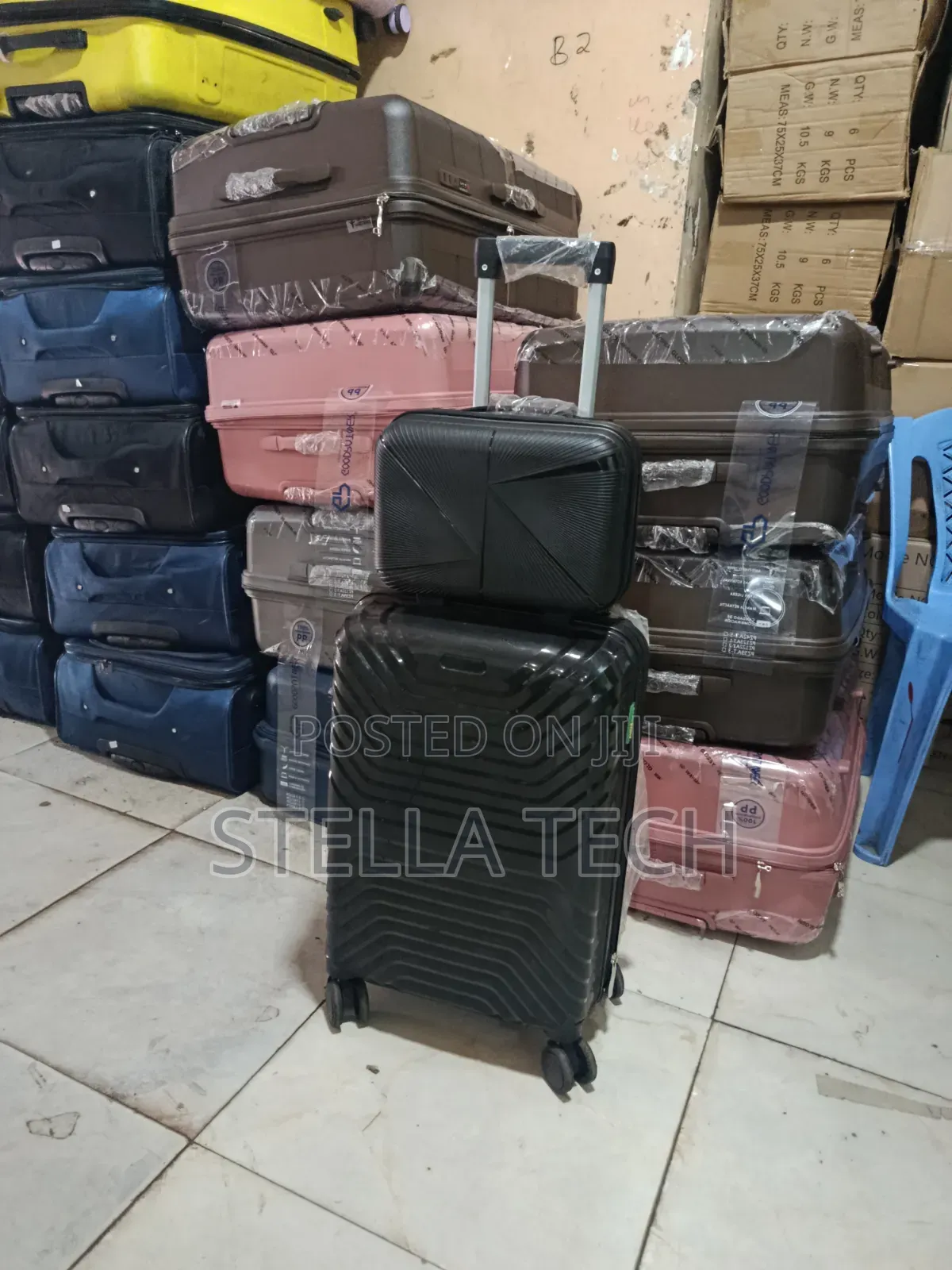 2 in 1 Unbreakable Rubber Suitcase Bag