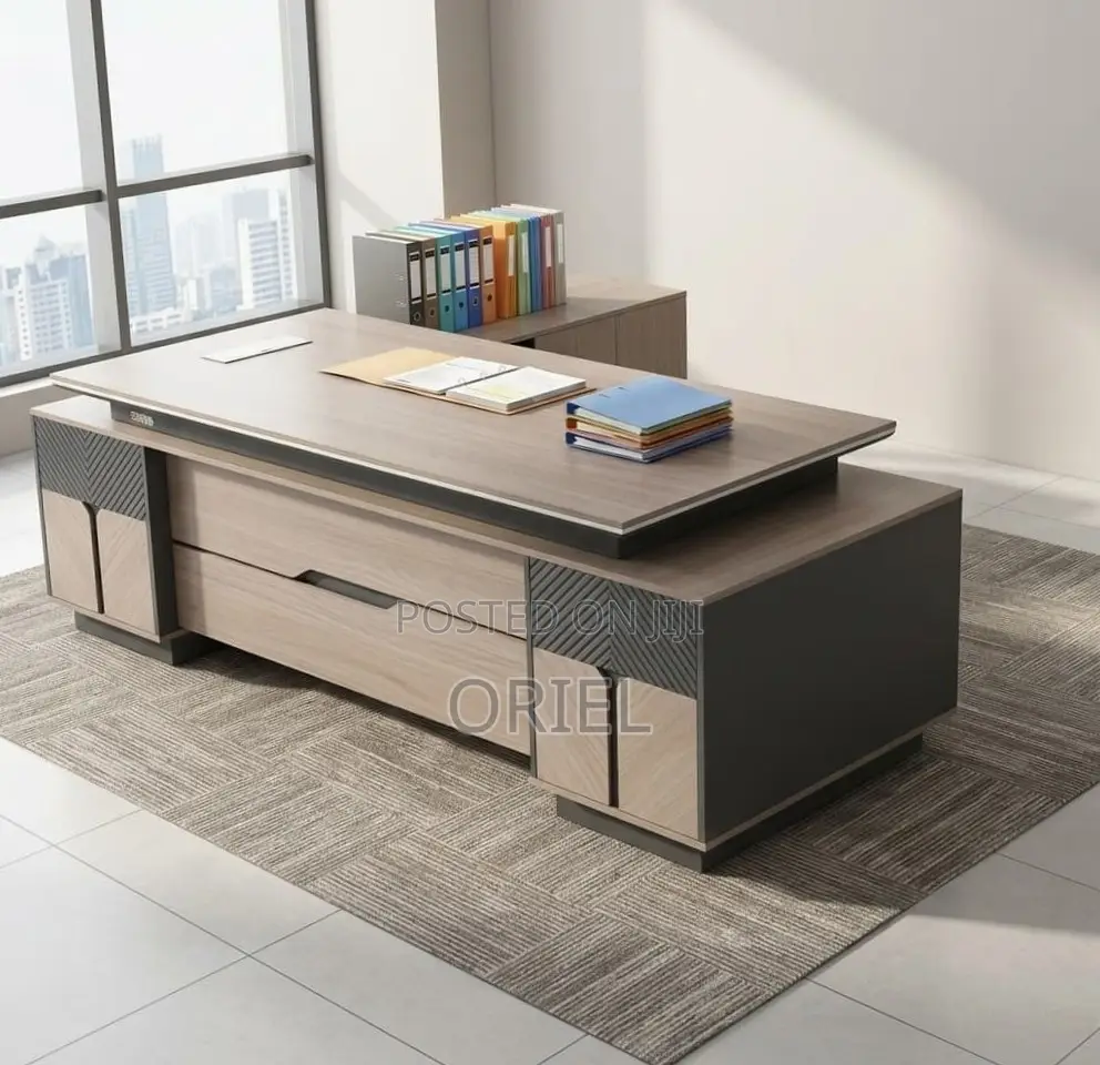 Office Desk : 2400MM Executive Office Table
