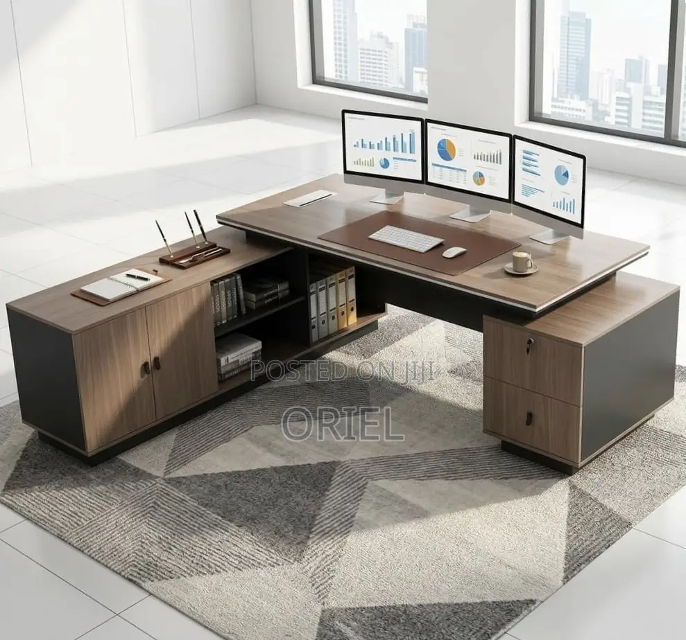 Office Desk : 2400MM Executive Office Table