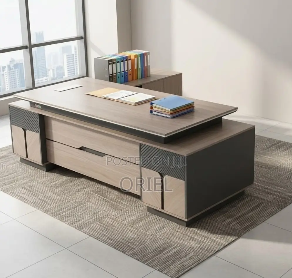 Office Desk : 2400MM Executive Office Table