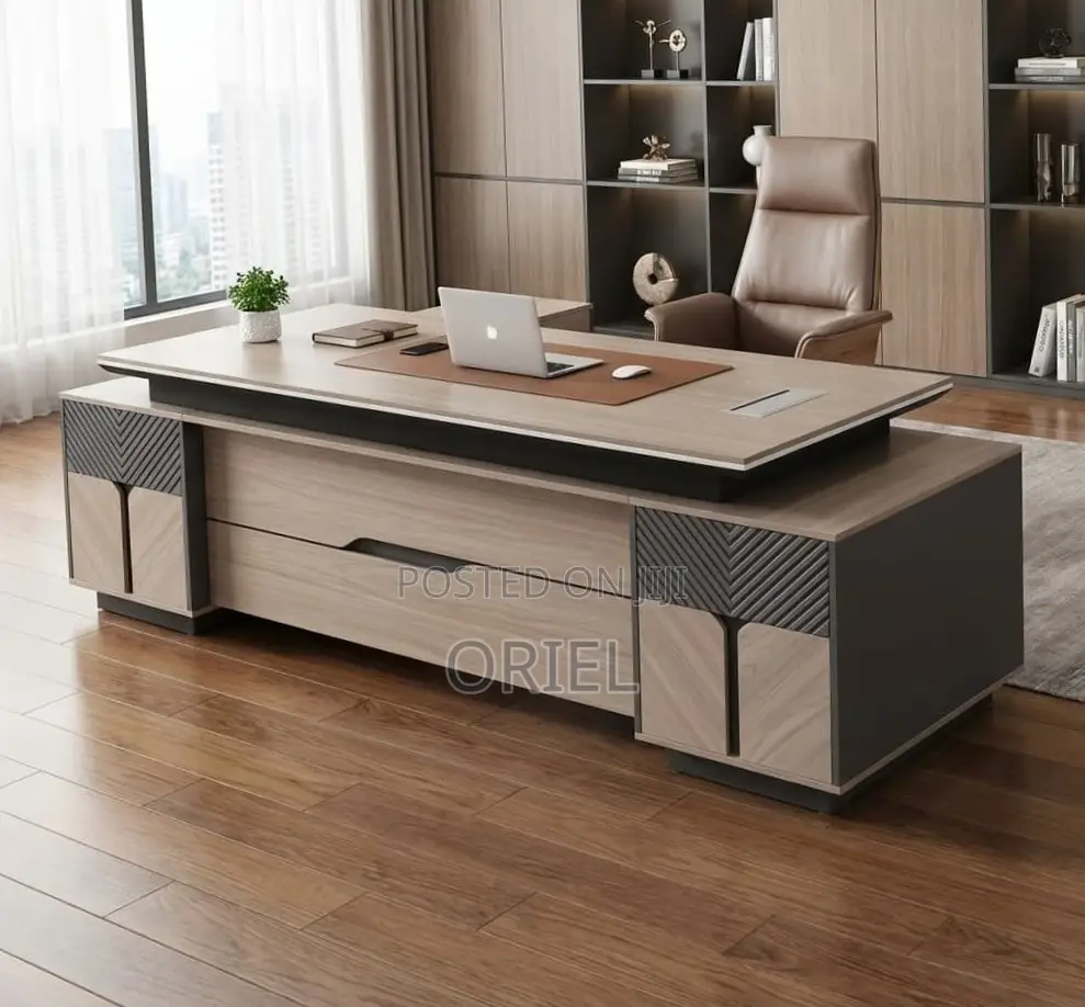 Office Desk : 2400MM Executive Office Table