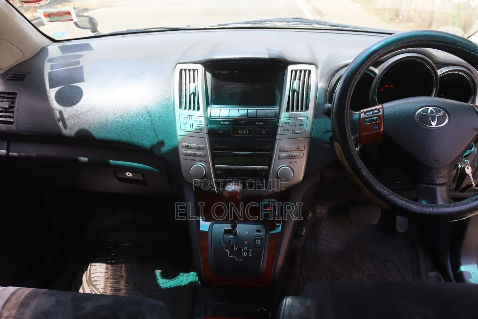 Toyota Harrier 2012 Black